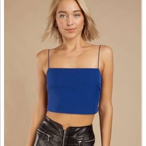 Toni Backless Crop Top